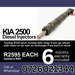 Kia 2500 diesel injectors for sale