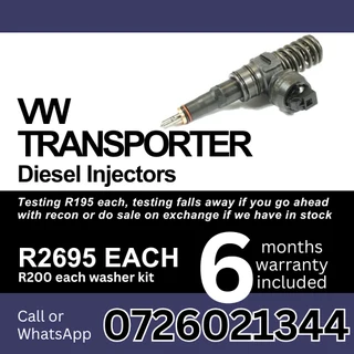 VW Transporter diesel injectors for sale