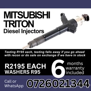 Mitsubishi Triton diesel injectors for sale