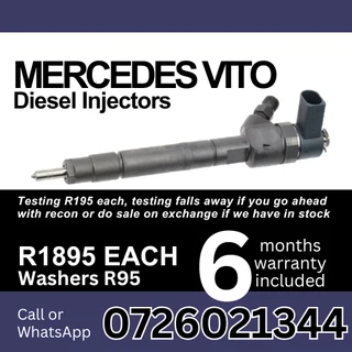 Mercedes Vito diesel injectors for sale