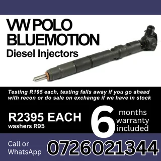 VW Bluemotion diesel injectors for sale
