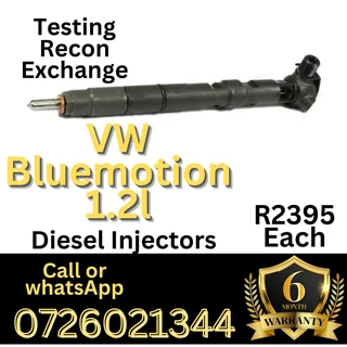 VW Bluemotion 1.2L Diesel Injectors for sale