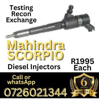 Mahindra Scorpio Diesel Injectors for sale