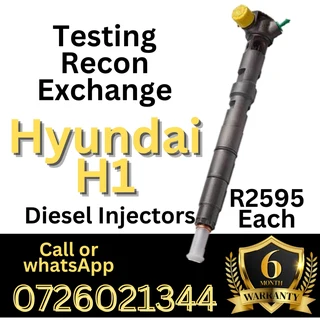 Hyundai H1 Diesel Injectors for sale