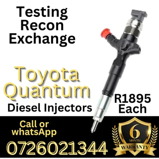 Toyota Quantum Diesel Injectors for sale