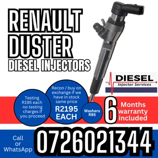 Renault Duster diesel injectors for sale