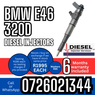 BMW E46 320d diesel injectors for sale