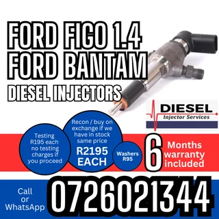 Ford Figo 1.4L / Ford Bantam diesel injectors for sale