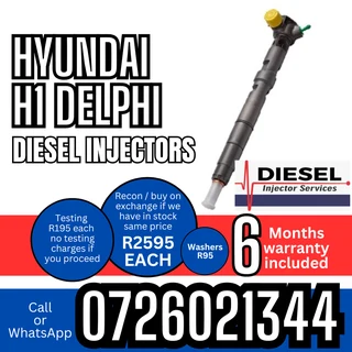 Hyundai H1 diesel injectors for sale