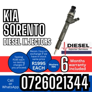 Kia Sorento diesel injectors for sale