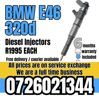 BMW E46 320d diesel injectors for sale