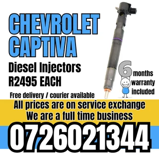 Chevrolet Captiva diesel injectors for sale