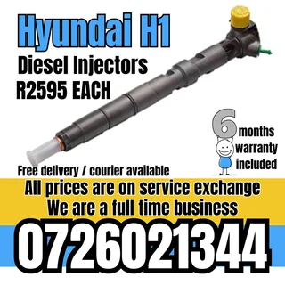 Hyundai H1 diesel injectors for sale