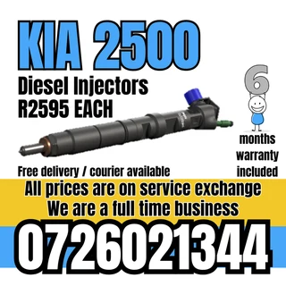 Kia 2500 diesel injectors for sale