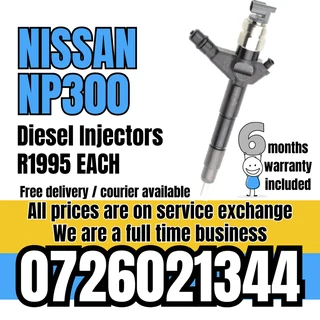 Nissan NP300 diesel injectors for sale