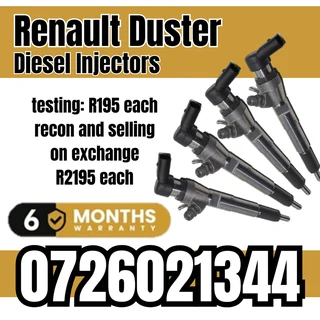 Renault Duster diesel injectors for sale