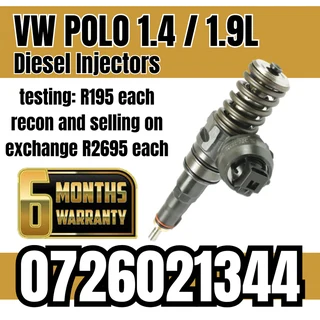 VW Polo 1.4 / 1.9L diesel injectors for sale