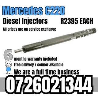 Mercedes C220 Diesel Injectors For Sale