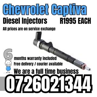 Chevrolet Captiva Diesel Injectors for sale