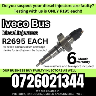 Iveco Bus diesel injectors for sale