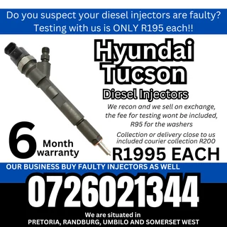 Hyundai Tucson diesel injectors for sale