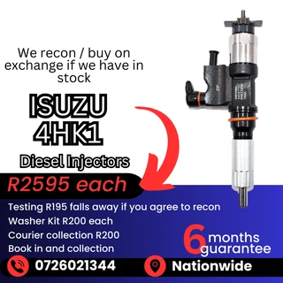 Isuzu 4HK1 diesel injectors for sale