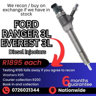 Ford Ranger 3L / Mazda BT50 3L diesel injectors for sale