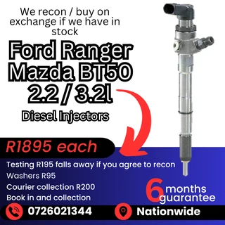 Ford Ranger 2.2 / 3.2L / Mazda BT50 2.2 / 3.2L diesel injectors for sale