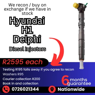 Hyundai H1 diesel injectors for sale