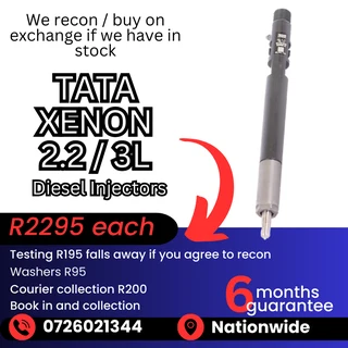 TATA Xenon 2.2 / 3L diesel injectors for sale