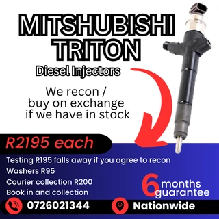 Mitshubishi Triton diesel injectors for sale
