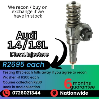 Audi 1.4 / 1.9L diesel injectors for sale