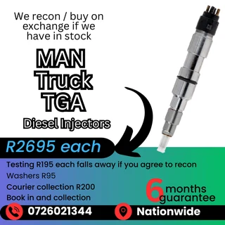 MAN Truck TGA diesel injectors for sale