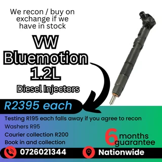 VW Bluemotion 1.2L diesel injectors for sale