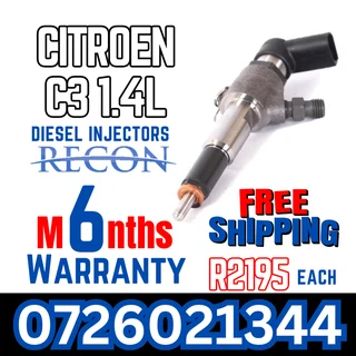 Citroen C3 1.4L diesel injectors for sale
