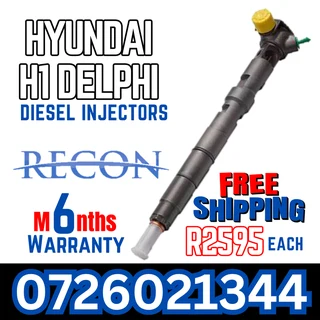 Hyundai H1 Delphi diesel injectors for sale