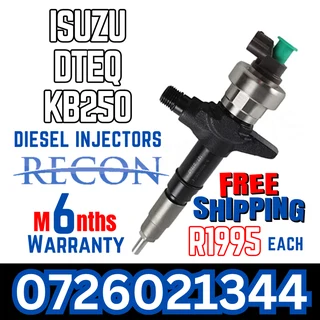 Isuzu Dteq KB250 diesel injectors for sale