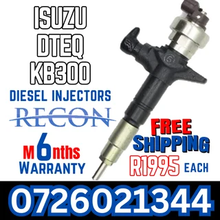 Isuzu Dteq KB300 diesel injectors for sale