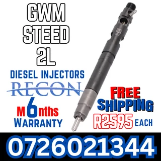 GWM Steed 2L diesel injectors for sale