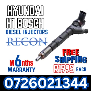 Hyundai H1 Bosch diesel injectors for sale