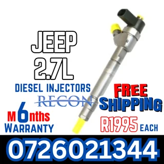 Jeep 2.7L diesel injectors for sale