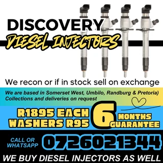 Discovery diesel injectors for sale