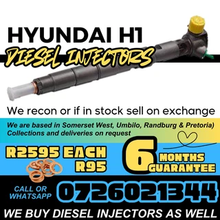 Hyundai H1 diesel injectors for sale