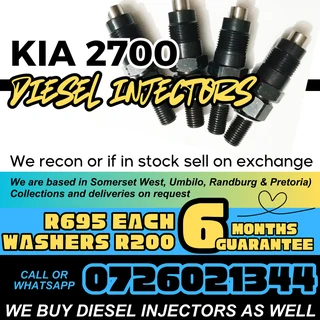 Kia 2700 diesel injectors for sale