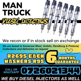 MAN Truck TGA diesel injectors for sale