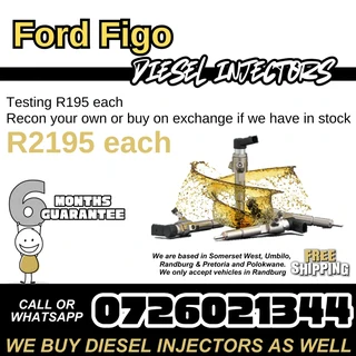 Ford Figo Diesel Injectors for sale