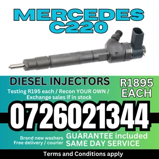 Mercedes C220 diesel injectors for sale