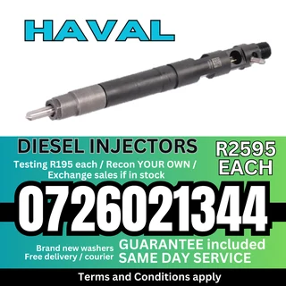 Haval 2L diesel injectors for sale