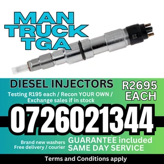 MAN Truck TGA diesel injectors for sale