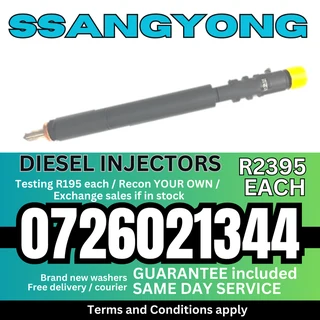 Ssangyong Actyon diesel injectors for sale